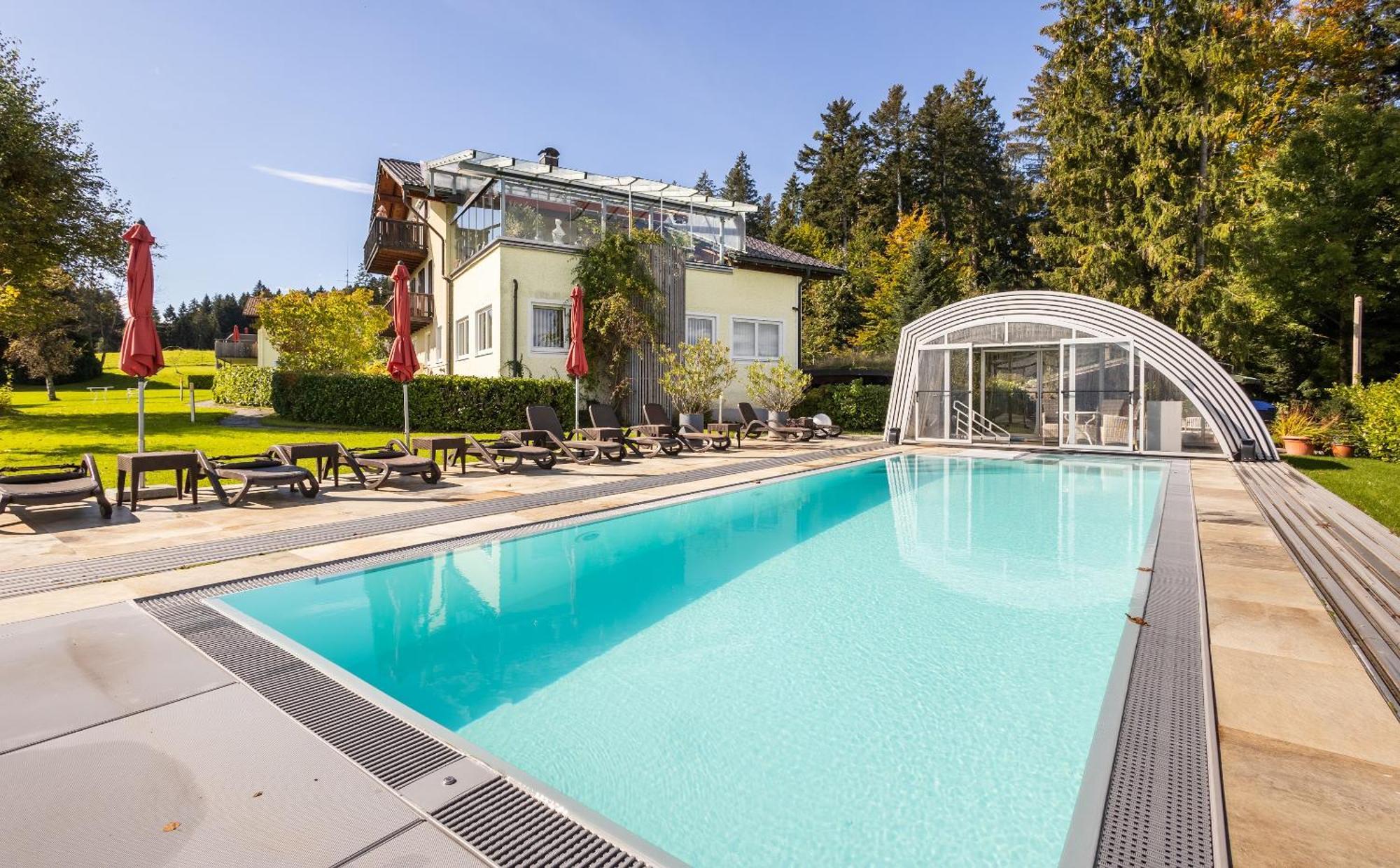 Ferienwohnungen Appartements Bergwald Scheidegg Dış mekan fotoğraf