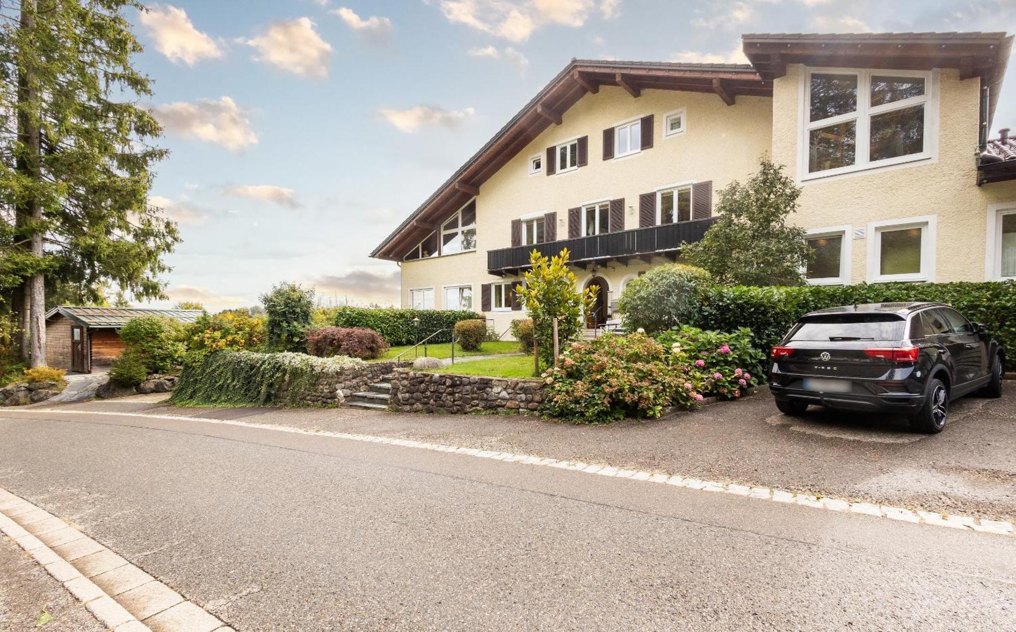 Ferienwohnungen Appartements Bergwald Scheidegg Dış mekan fotoğraf